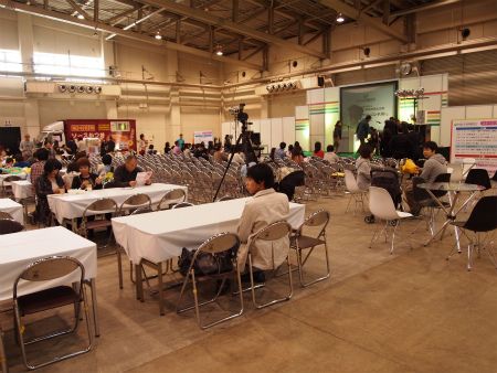 こんまりトークショーの会場風景