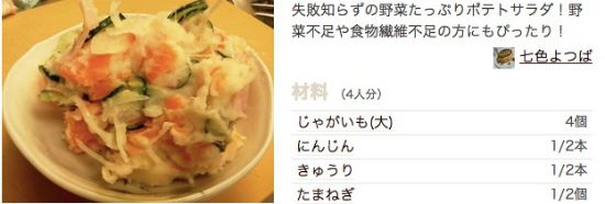 簡単で失敗しない♪ポテトサラダ