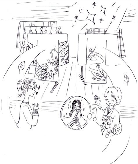 着物を除湿・防虫して収納