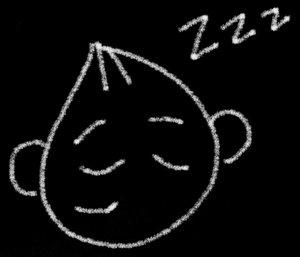 深い睡眠は禁物