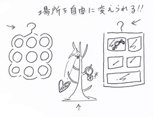 掛ける収納雑貨