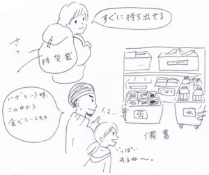 イザという時の非常食! 備蓄食料と飲料の収納法