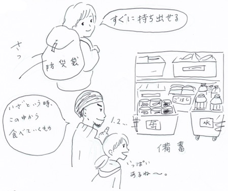 防災袋と食品備蓄の違い