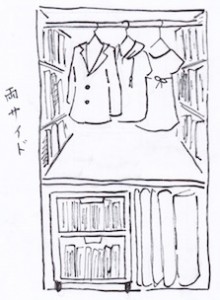 クローゼットに本を収納するメリット・デメリット