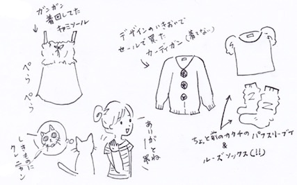 着ない洋服は処分する