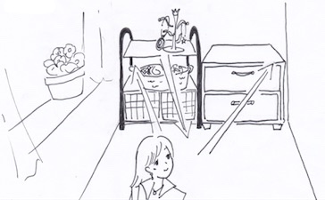 収納家具と動線の関係