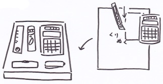 発泡スチロールやポリウレタンマットで定位置収納