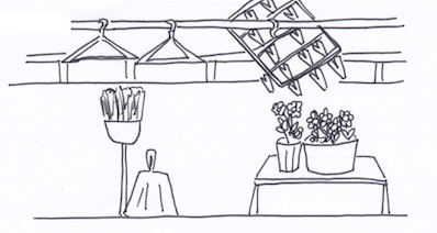 ベランダには何を収納するか